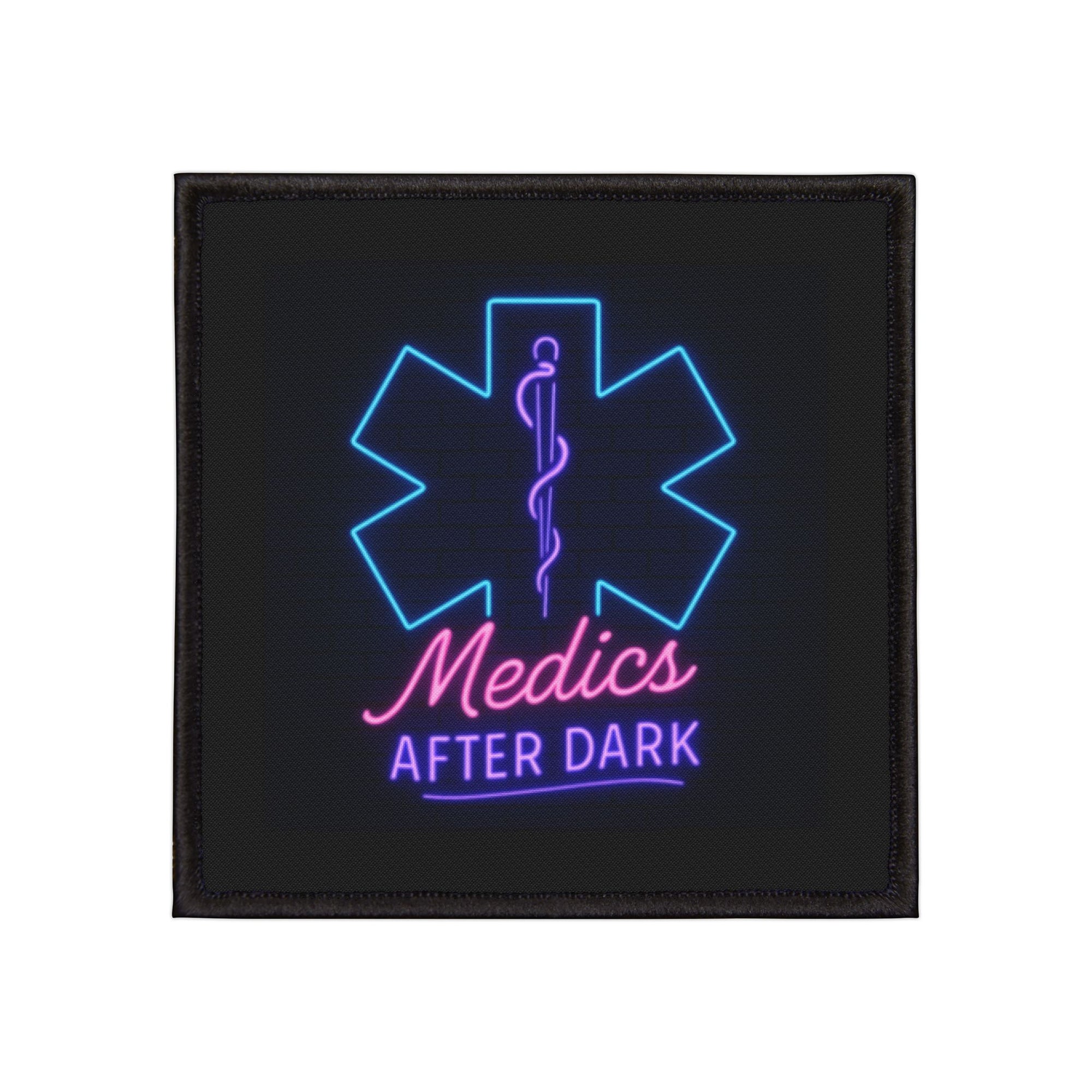 Iron-On Medics After Dark Neon Patch