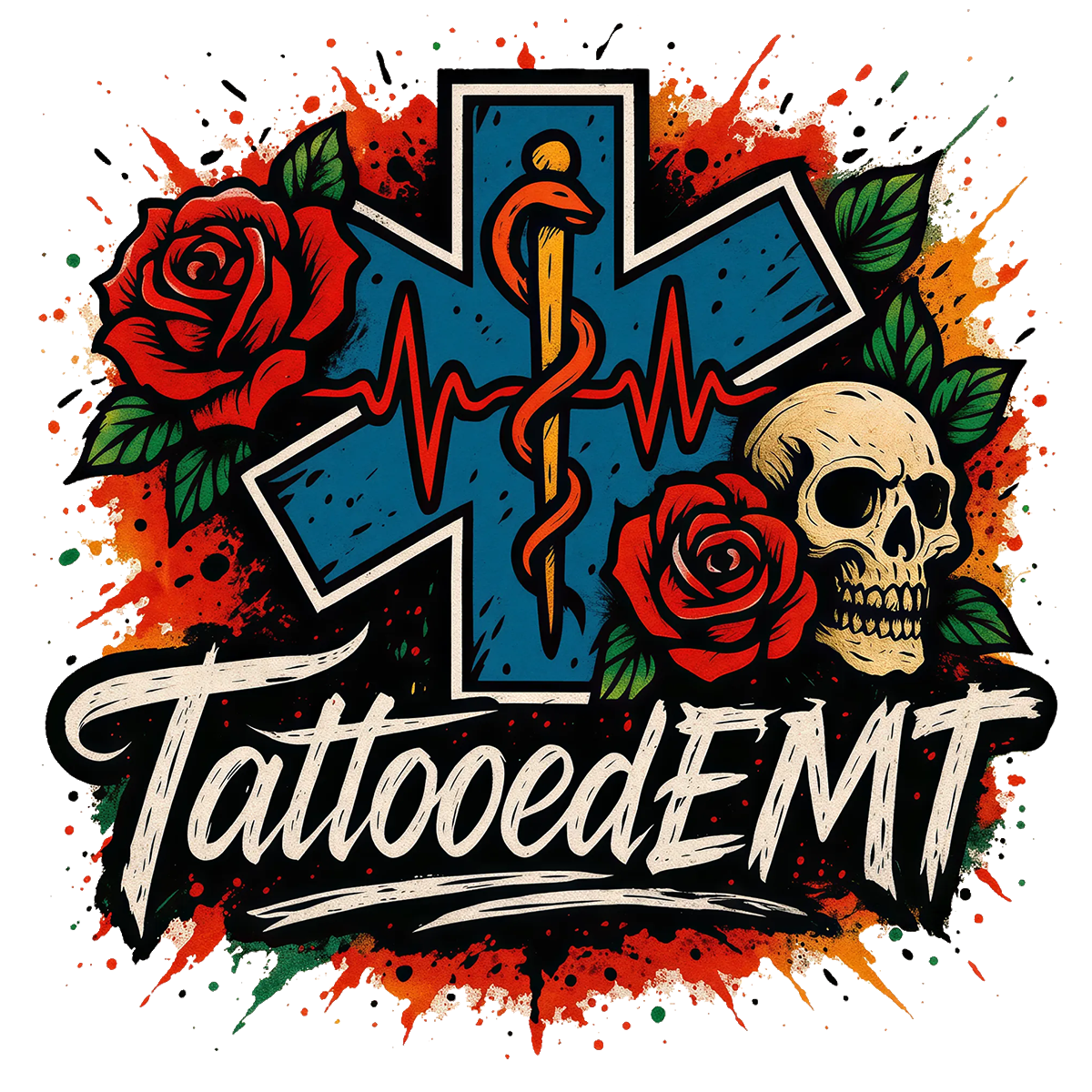 Tattooed EMT