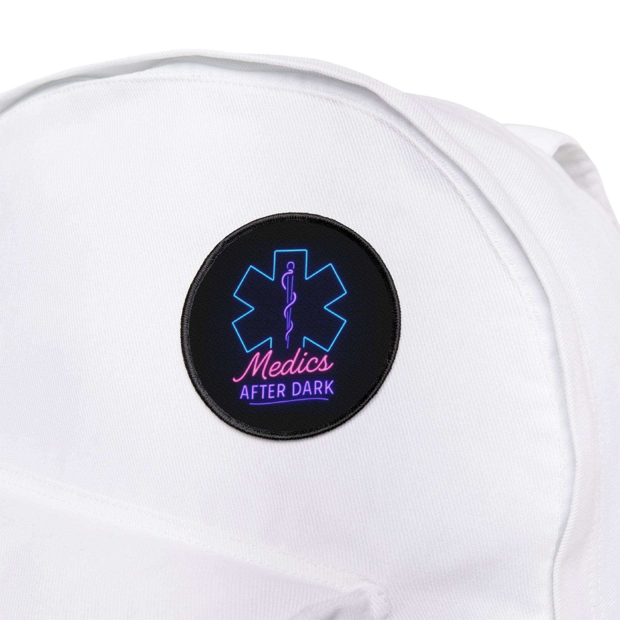 Iron-On Medics After Dark Neon Patch