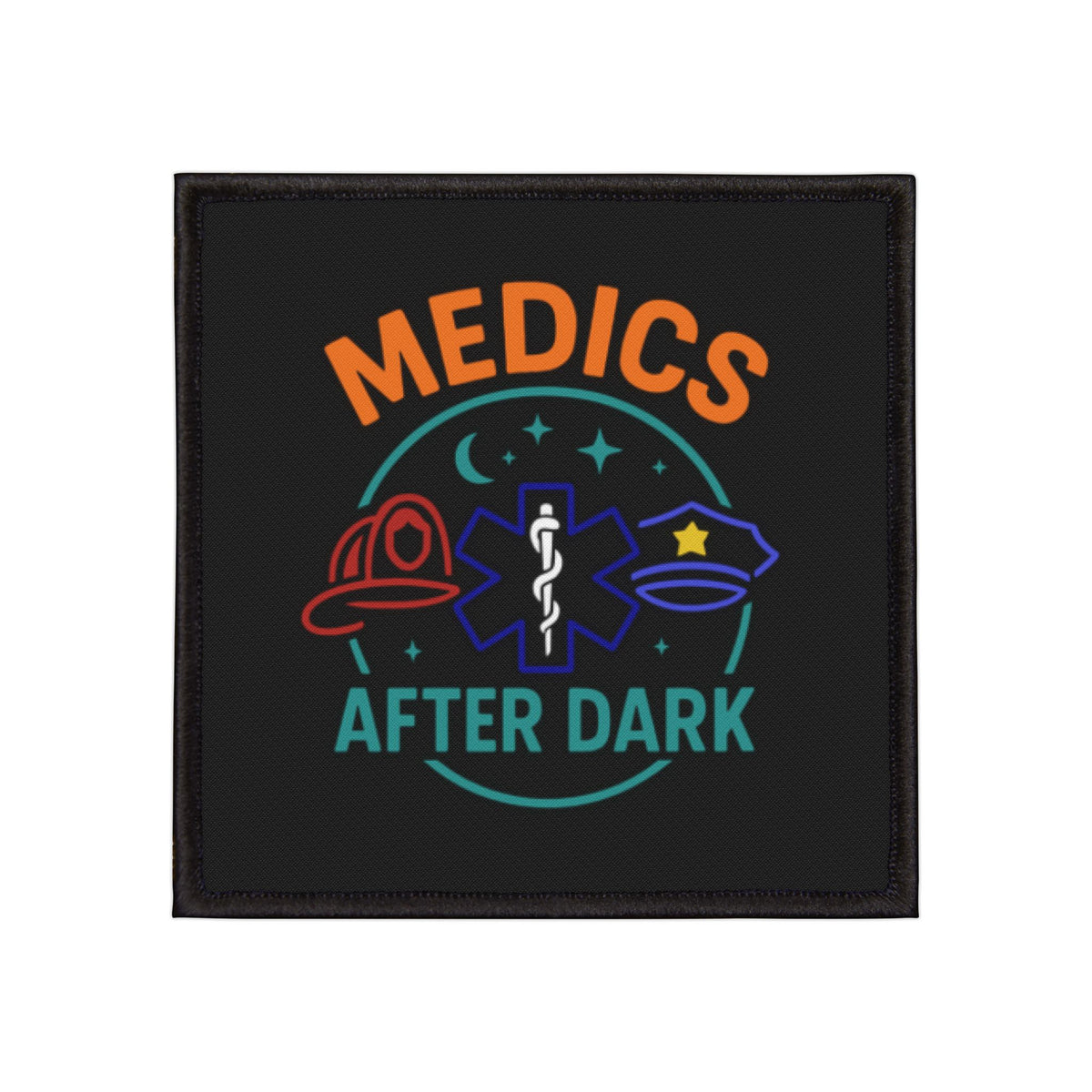 Iron-On Medics After Dark Patch