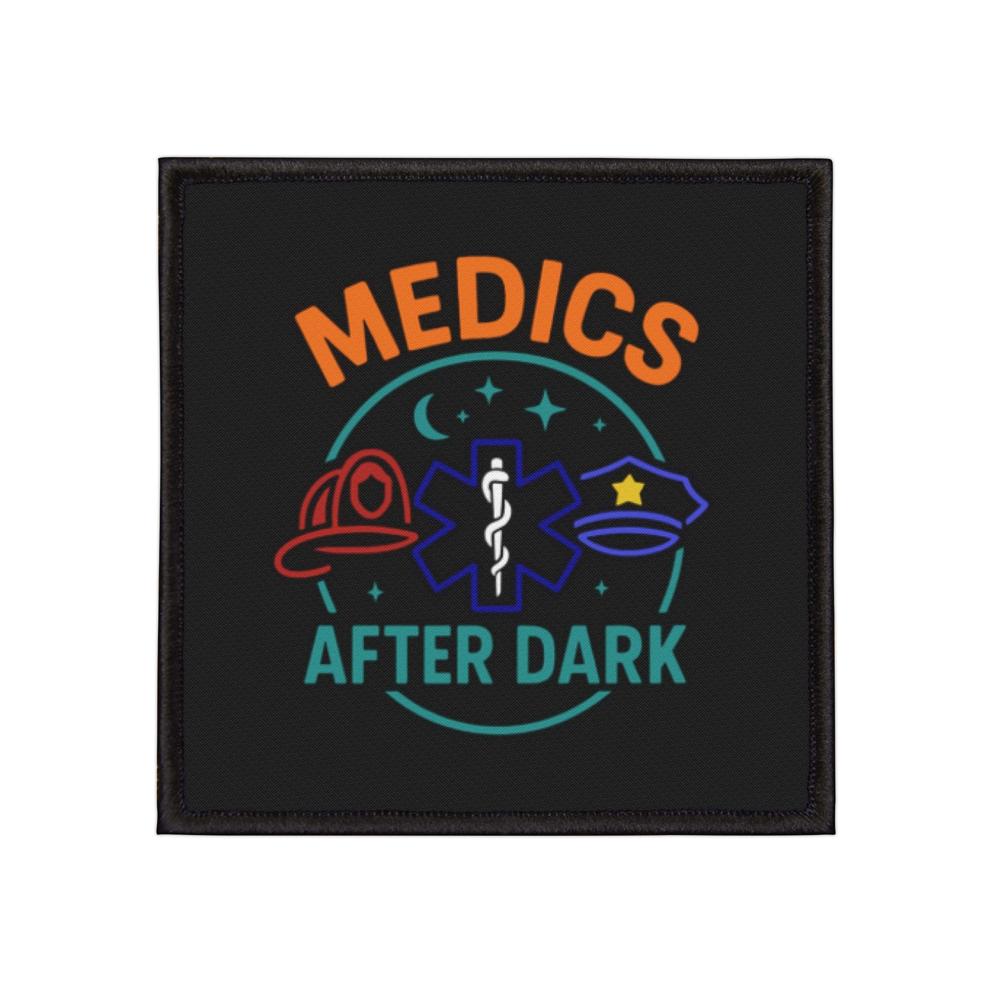 Iron-On Medics After Dark Patch