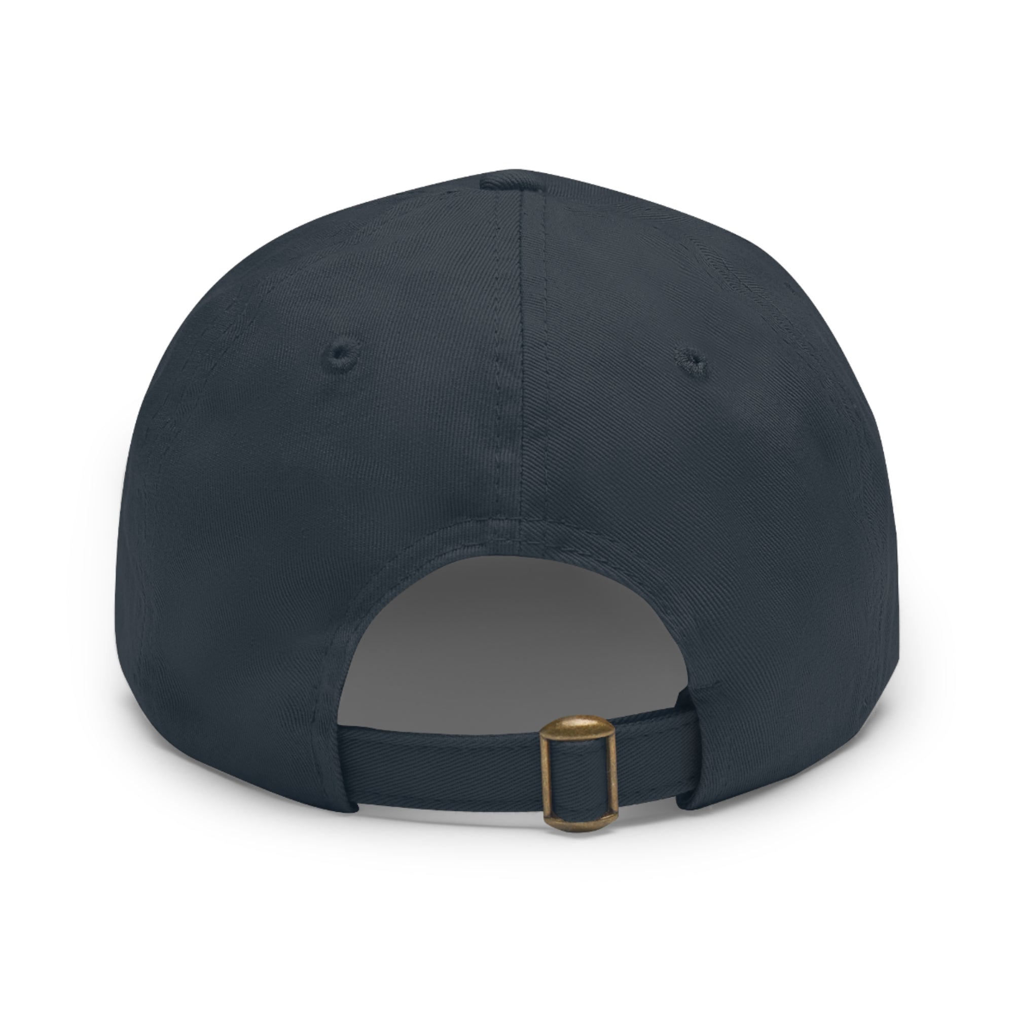Flag Leather Patch Dad Hat