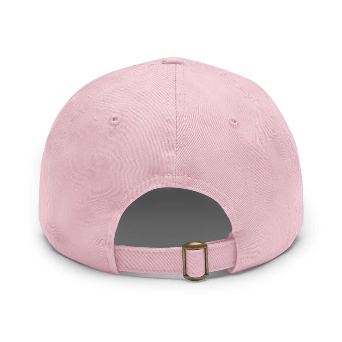 Flag Leather Patch Dad Hat