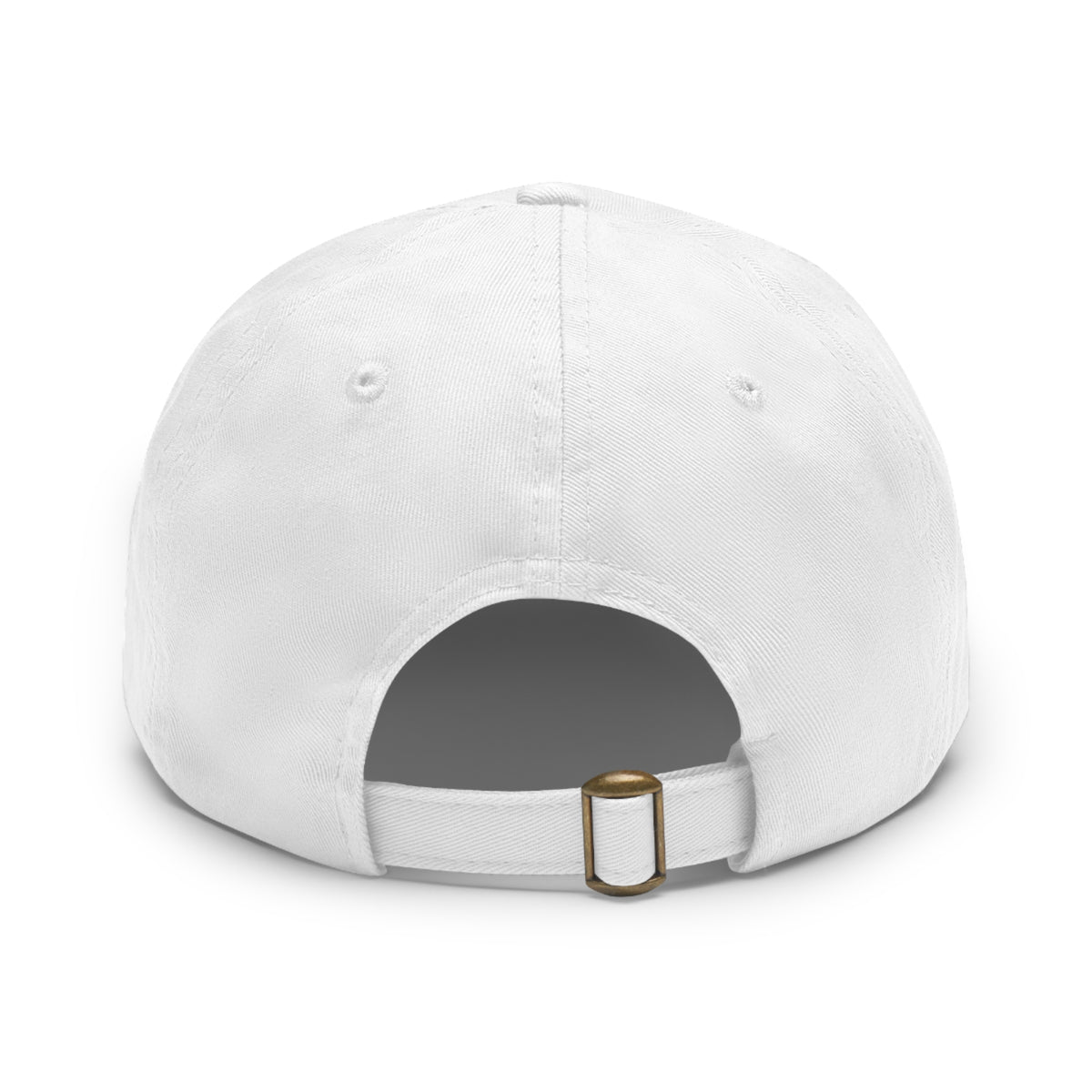 Flag Leather Patch Dad Hat