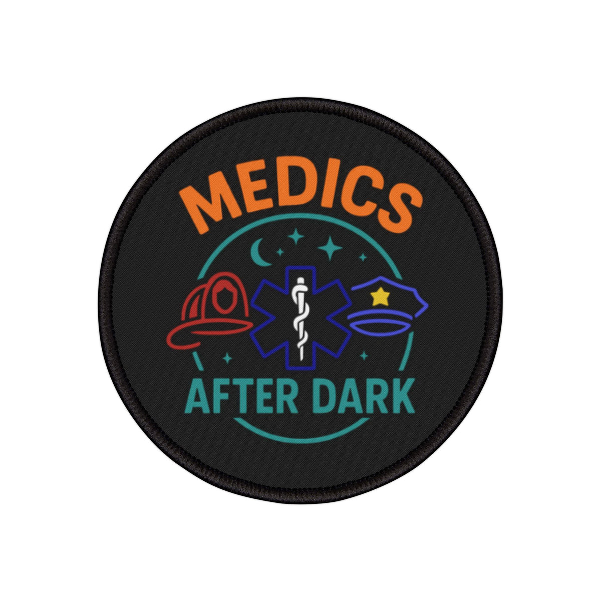 Iron-On Medics After Dark Patch