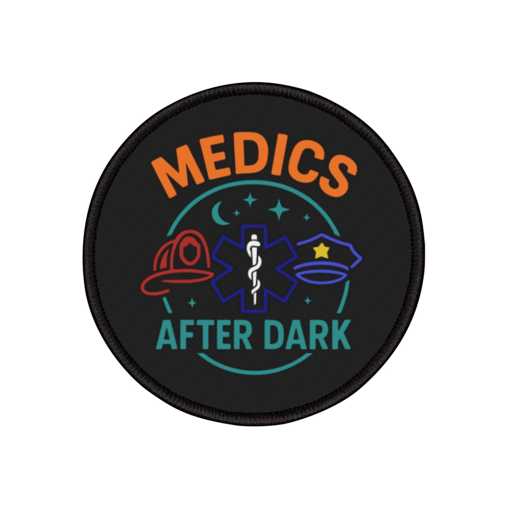 Iron-On Medics After Dark Patch