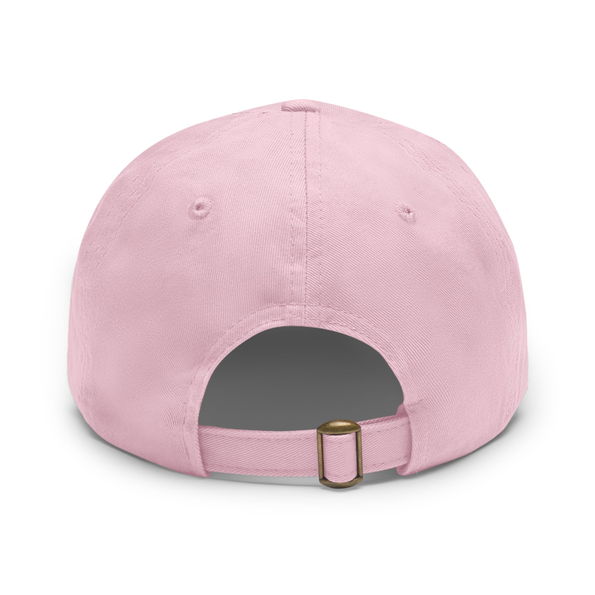 Flag Leather Patch Dad Hat