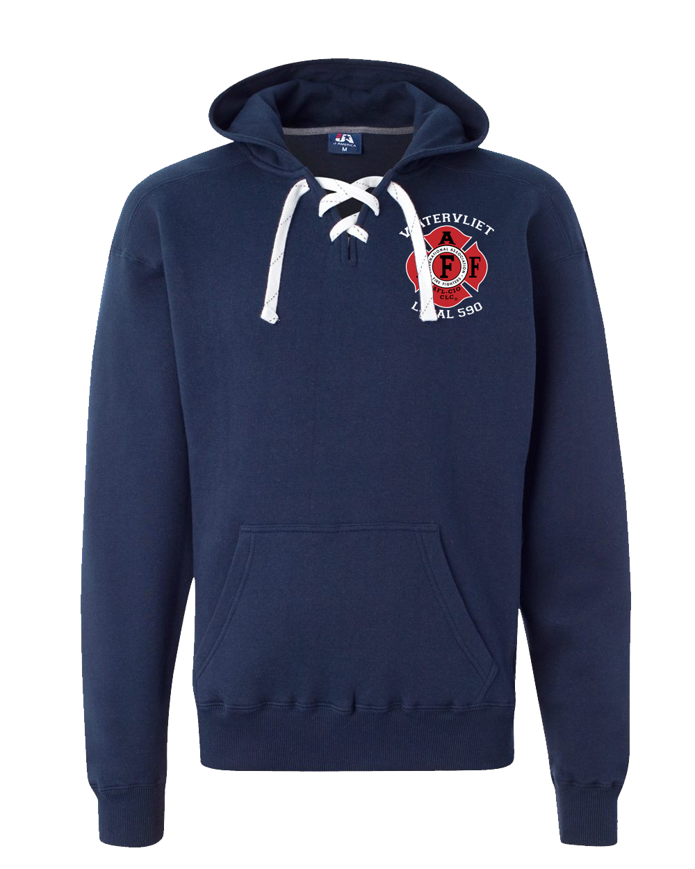 Watervliet Men's Sport Lace Hooded Sweatshirt