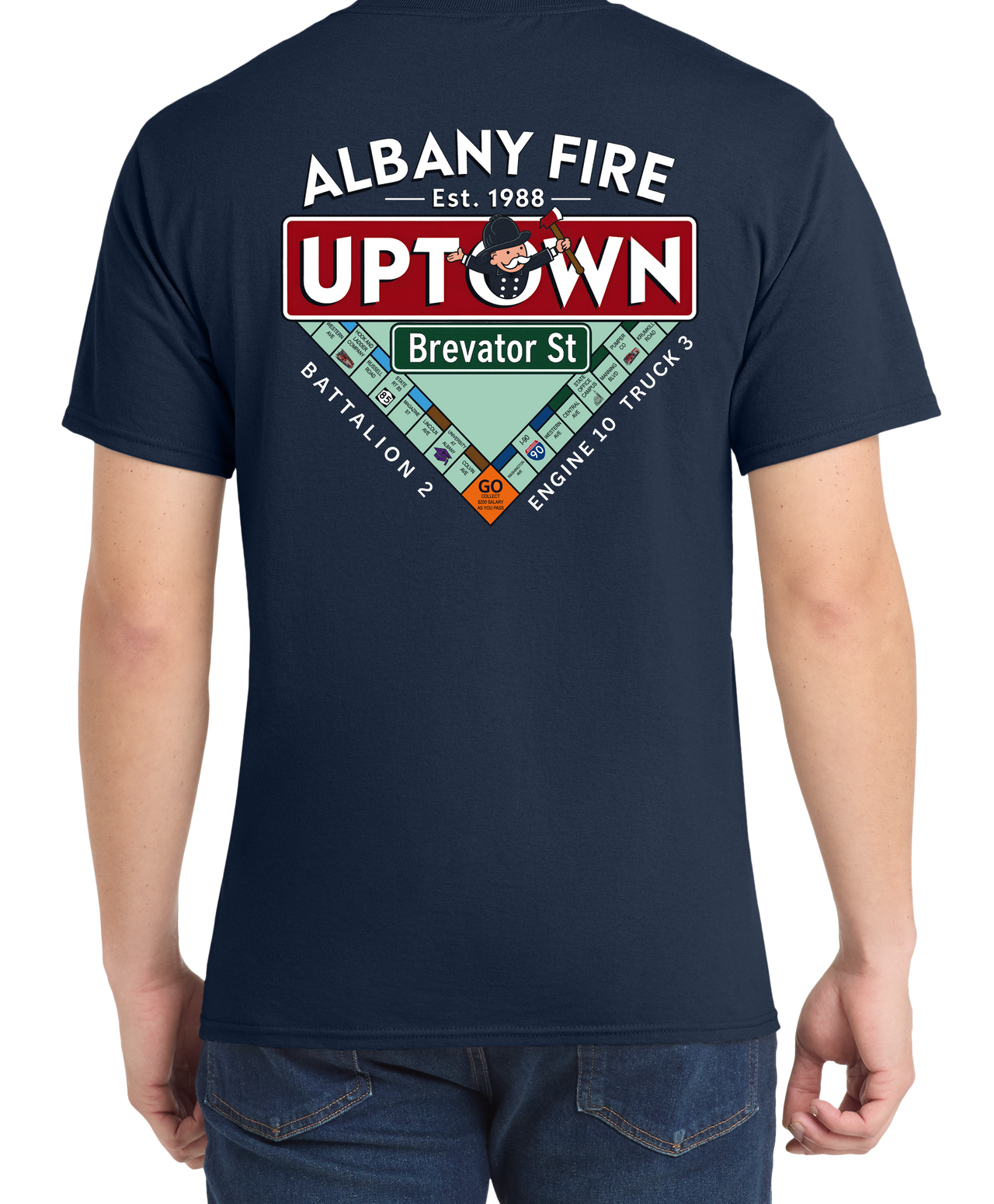 AFD Brevator St Monopoly T-Shirt