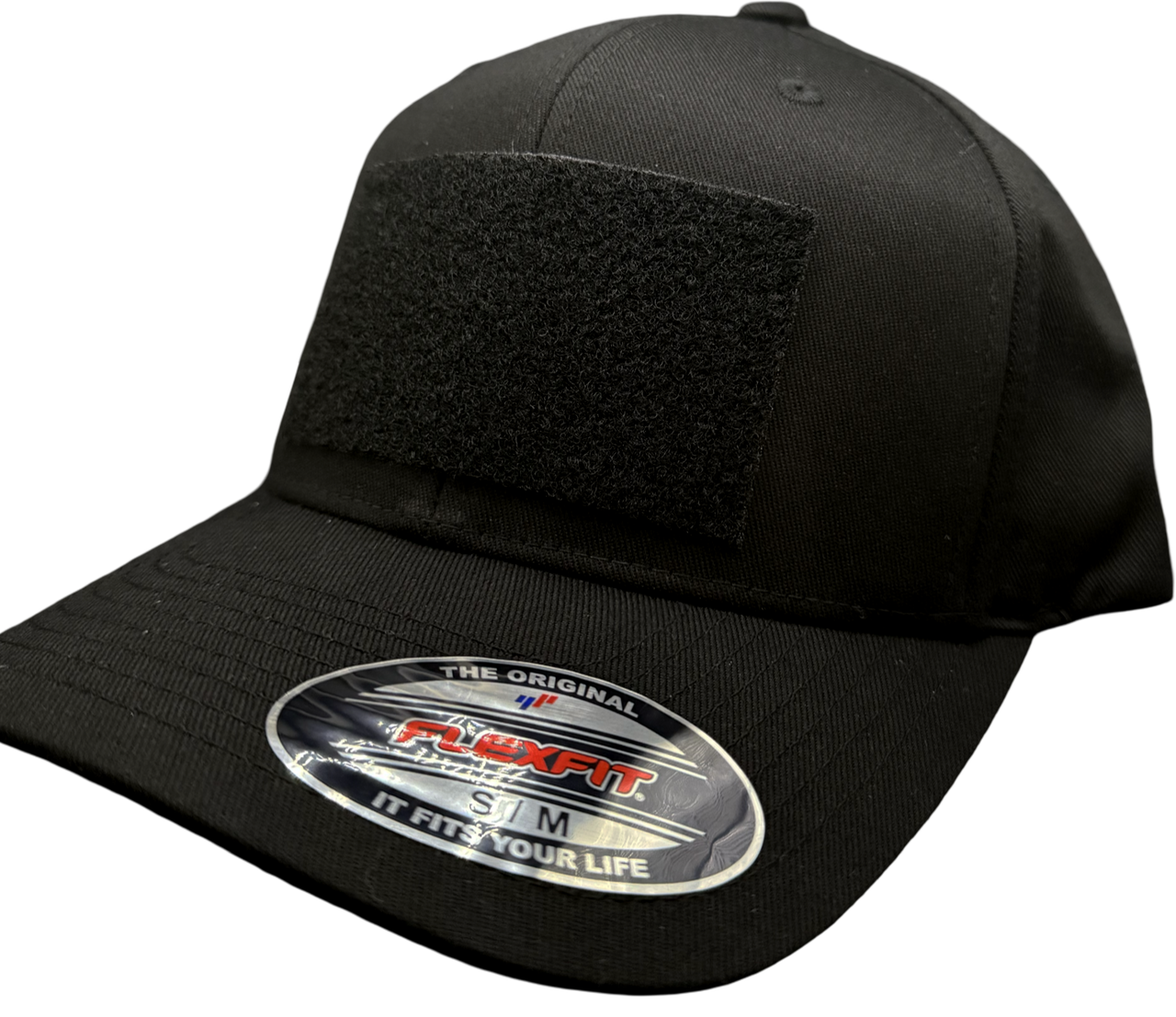 Blank Hook-and-Loop Tactical FlexFit Hats
