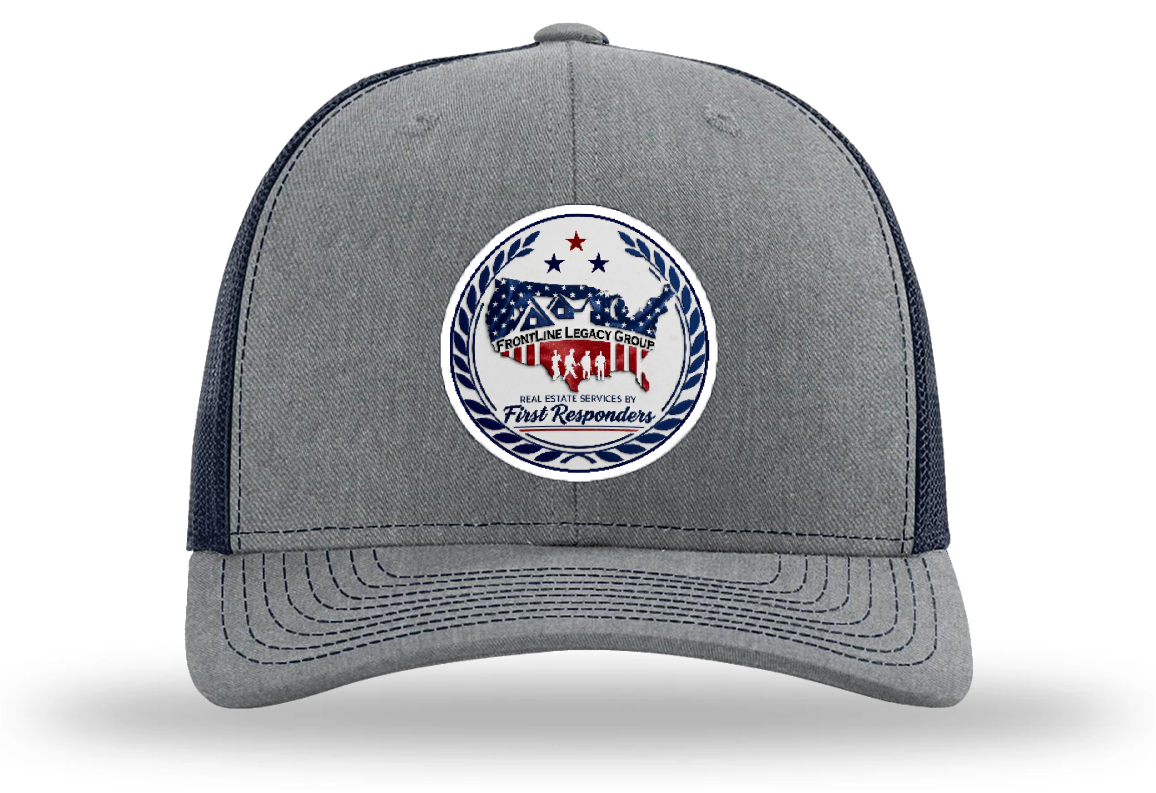Frontline Legacy Group Richard 112 Snapback Leather Patch Hat