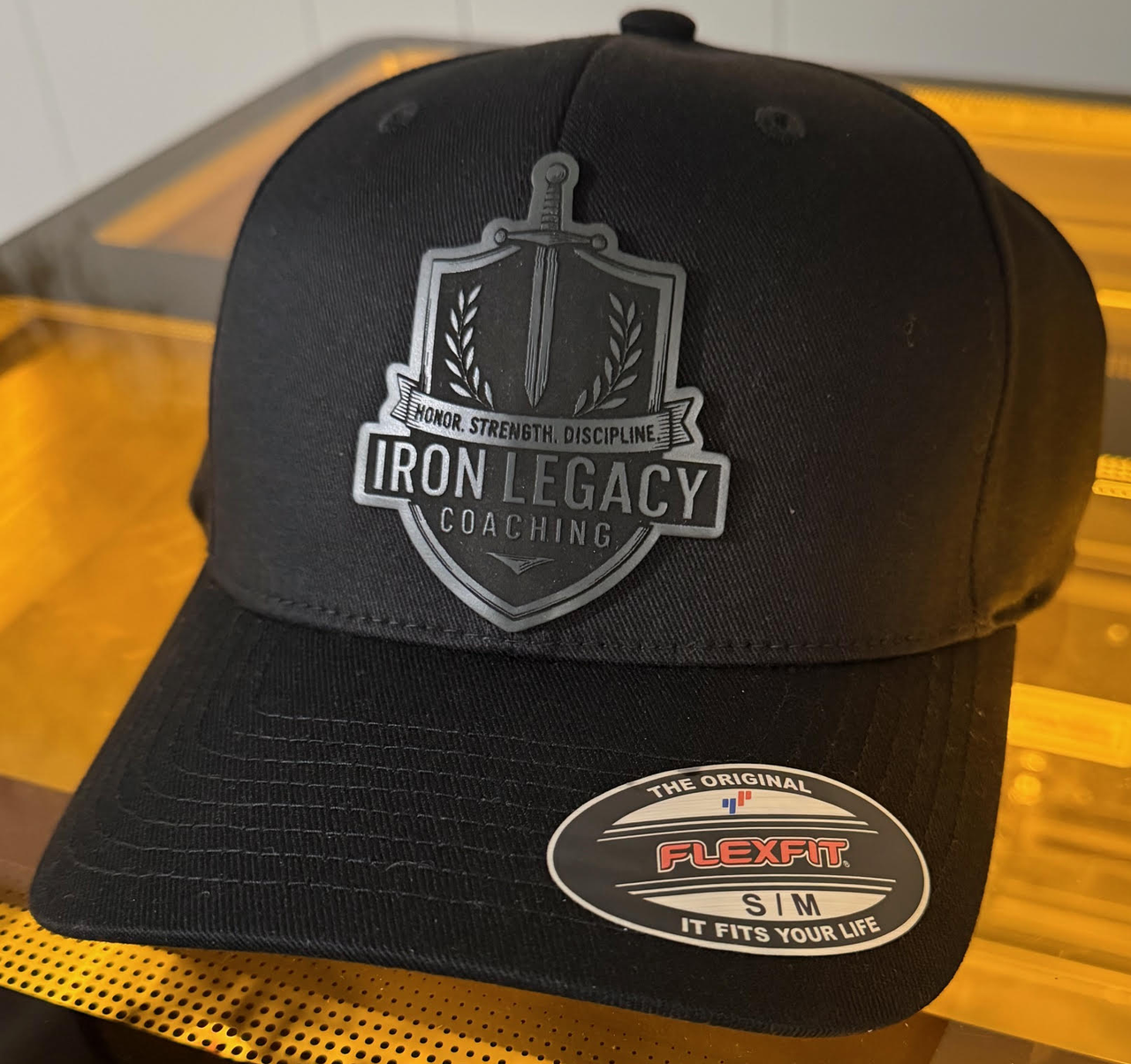 Iron Legacy Leather Patch Hat