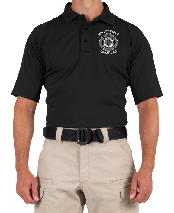 Watervliet Men's First Tactical Premium Uniform Polo (Tall Sizes Available)