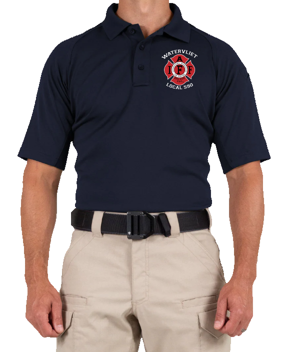 Watervliet Men's First Tactical Premium Uniform Polo (Tall Sizes Available)