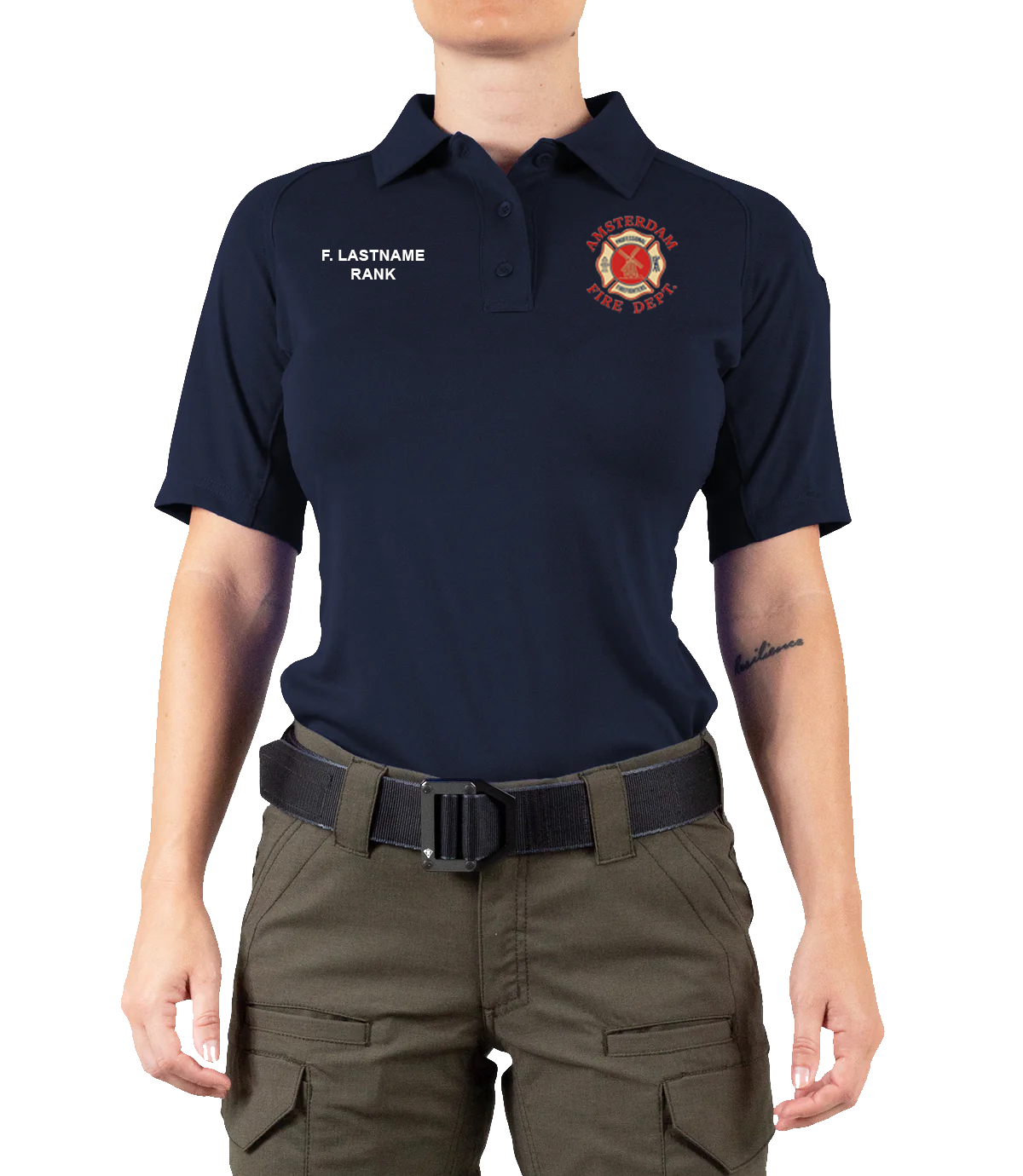 Amsterdam Fire Women's First Tactical Uniform Polo
